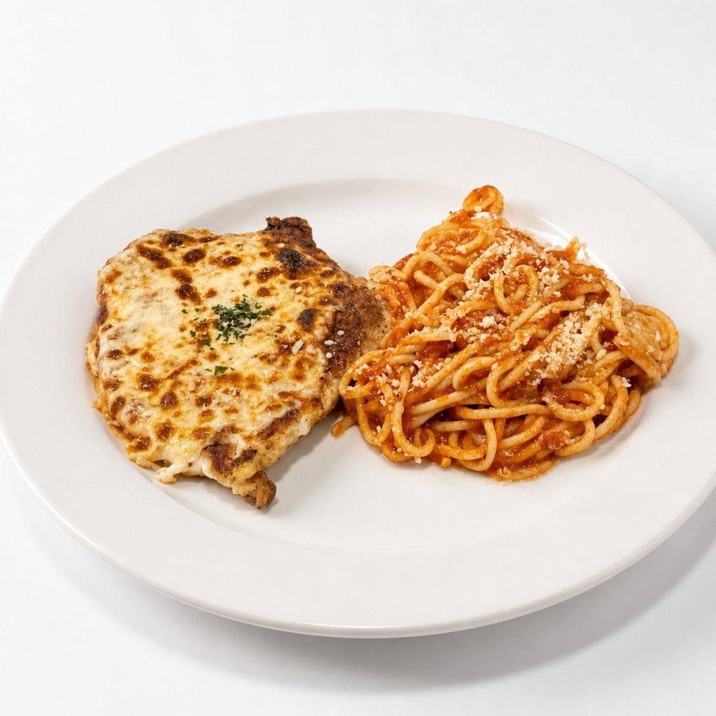Chicken Parmigiana.