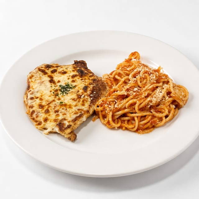 Chicken Parmigiana.