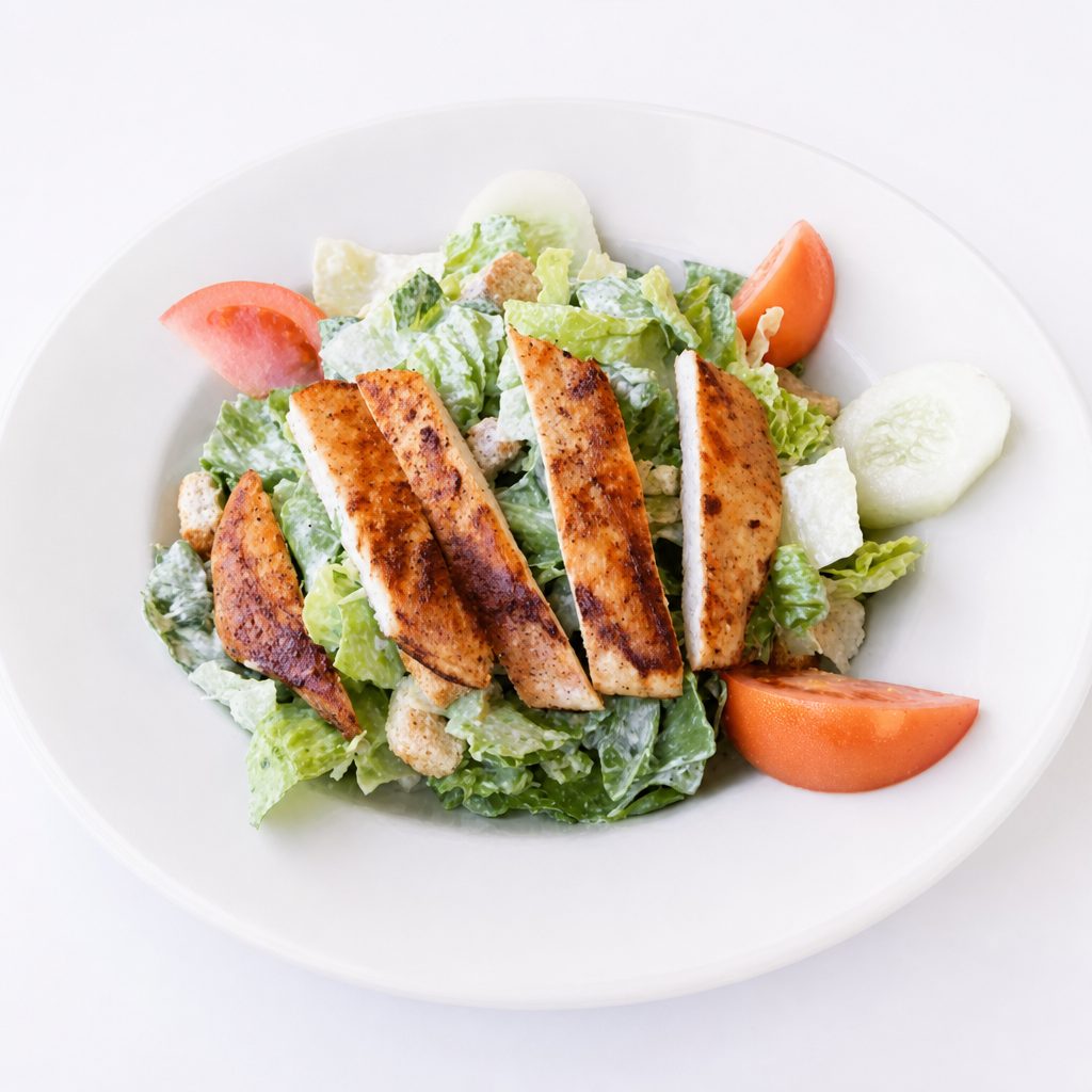Chicken Caesar Salad.