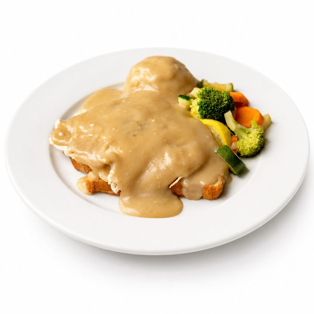 Hot Turkey Sandwich.