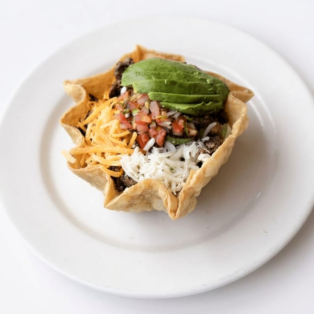 Beef Taco Salad.