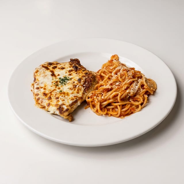 Chicken Parmigiana.