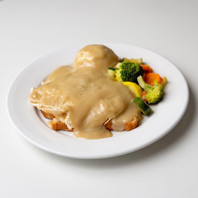 Hot Turkey Sandwich.